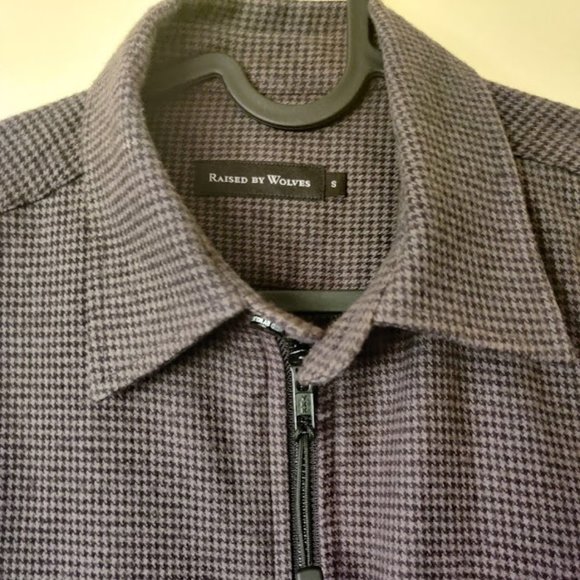 Raised By Wolves Zip-Up Overshirt - Picture 2 of 3